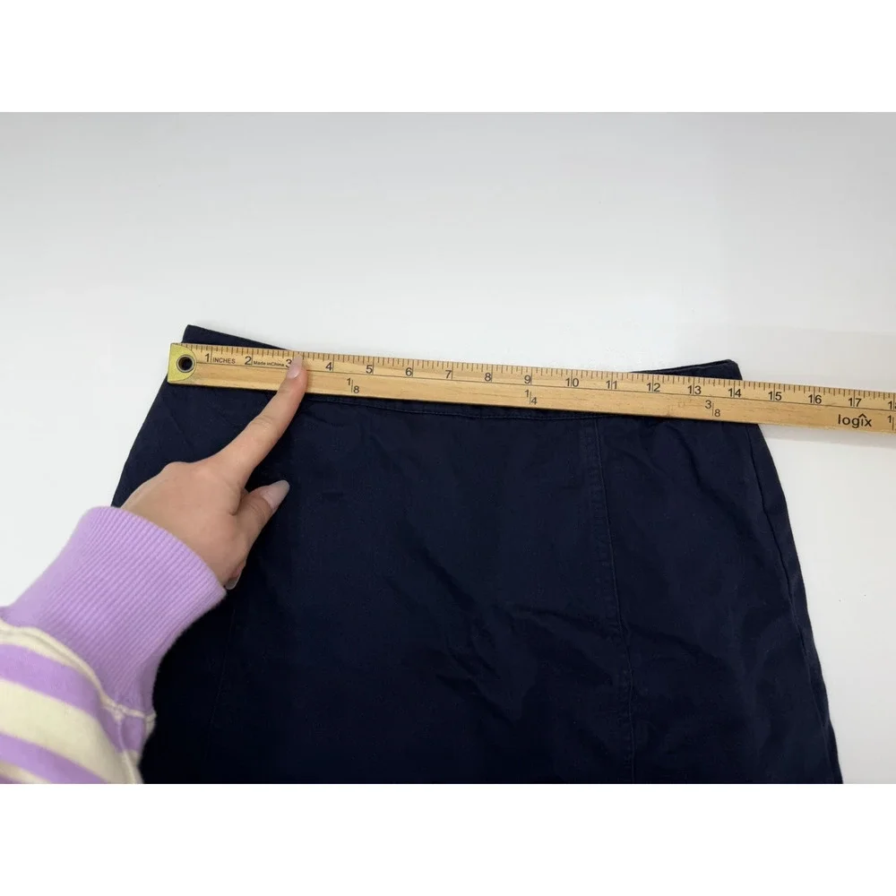 Old Navy Childrens Girls Skort Size 16 Navy Blue School Uniform